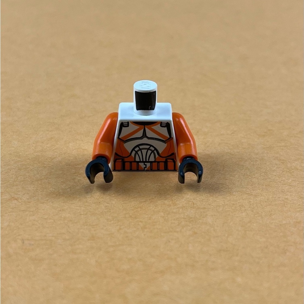 LEGO Star Wars Phase One Bomb Squad Clone Torso Minifigure 2”